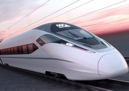 高速行驶的火车、动车、高铁图片