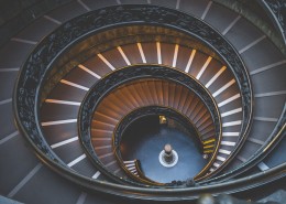 设计独特的旋转楼梯图片