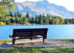 露天的长椅图片大全