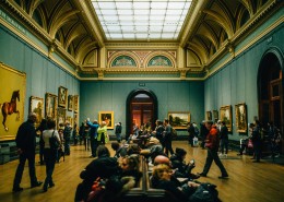 博物馆内景图片