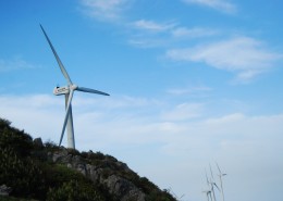 风力发电的风力发电机图片