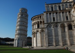 比萨斜塔图片