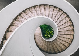 美妙的旋转楼梯图片