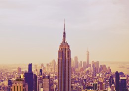 不同角度的帝国大厦图片