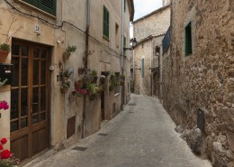 建筑小镇风景特写图片