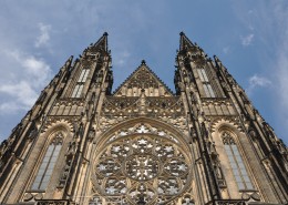 捷克圣维特大教堂建筑图片