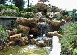 人造奇石假山图片