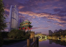 成都香格里拉大酒店外观图片