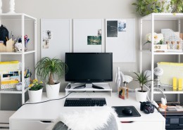 简约的办公室环境图片