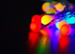 彩色串灯图片大全