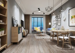 现代感十足的客厅装修设计图片