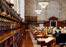 装修考究的图书馆图片大全