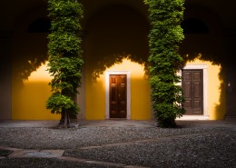 关闭的木门图片