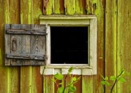 打开的窗户图片