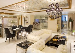 现代豪华客厅图片