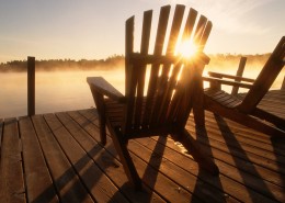 休闲的木椅图片