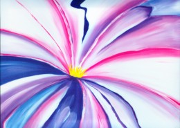 油画花朵三联画图片