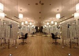 蓝调美发装潢设计图片