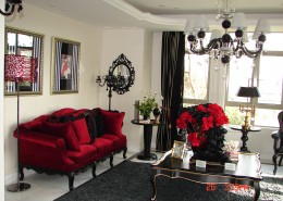 后现代风格样板间设计图片