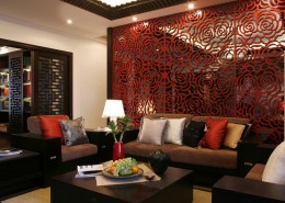 肇庆鸿景观园中式样板房图片