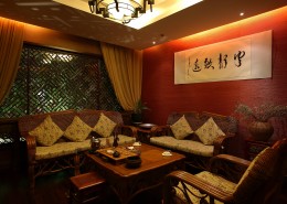 大石代作品-春秋茶楼图片