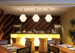 窗居酒屋-日式风格餐厅装潢图片