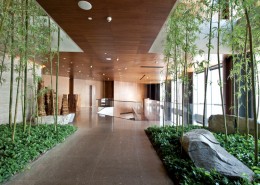 空中花园-日式风格餐厅装潢设计图片