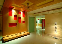 没有家具的红房子室内设计图片大全