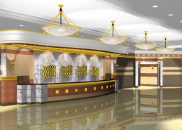 3D宾馆酒店房间设计图片