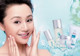 化妆品广告图片