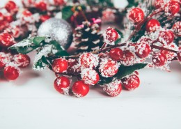 颜色丰富的圣诞节礼物图片