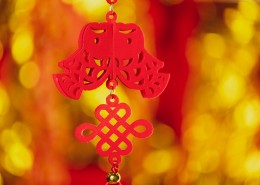 红色喜庆新年挂件图片