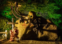 恐怖的万圣节气氛节日图片