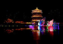 绚烂多彩的灯会图片