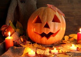 搞怪南瓜万圣节图片