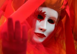 万圣节神秘面具图片