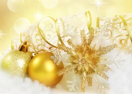 圣诞节彩球图片大全