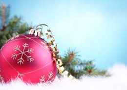 圣诞节彩球图片