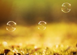 午后唯美梦幻多彩的泡泡背景图片大全