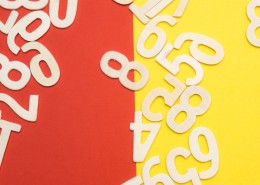 平铺数字背景素材图片大全