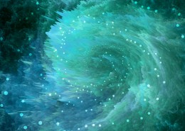 放射星空宇宙背景图片