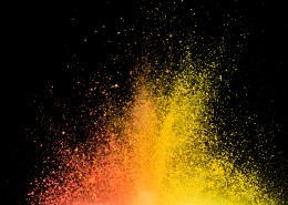 暖色调彩色粉末背景图片大全