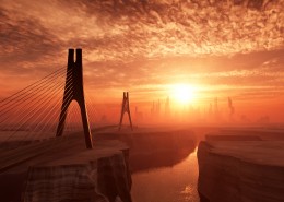 创意城市空间素材图片