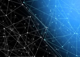 唯美的科技线条背景图片