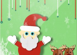 卡通圣诞老人素材图片