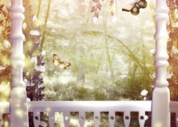 梦幻童话背景素材图片