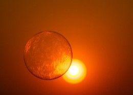 唯美彩色泡泡图片