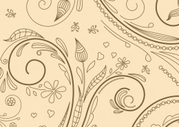 素色花纹背景图片大全