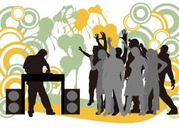 矢量音乐主题图片