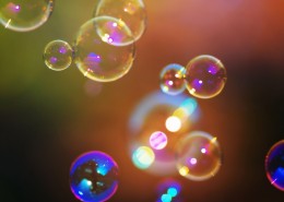 七彩泡泡图片